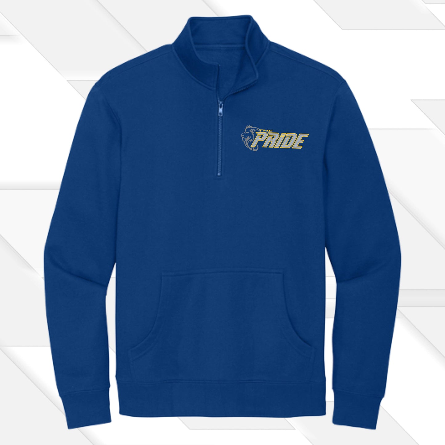 1043 - Pride 1/4 Zip District VIT Fleece Pullover
