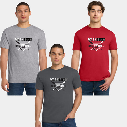 301 - Washburn Baseball Logo T-Shirt/Crewneck/Hoodie