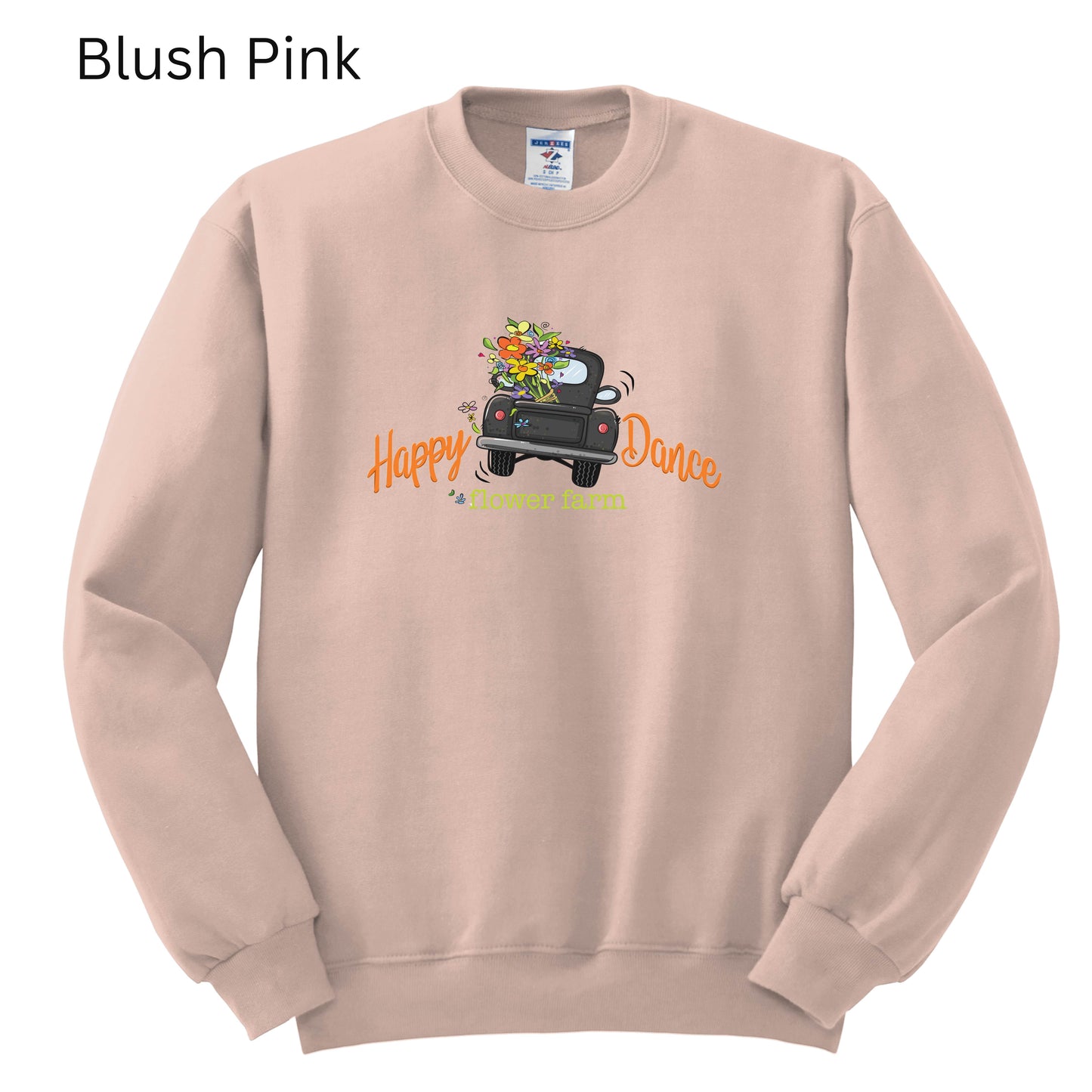 151 - Happy Dance Flower Farm Crewneck Sweatshirt