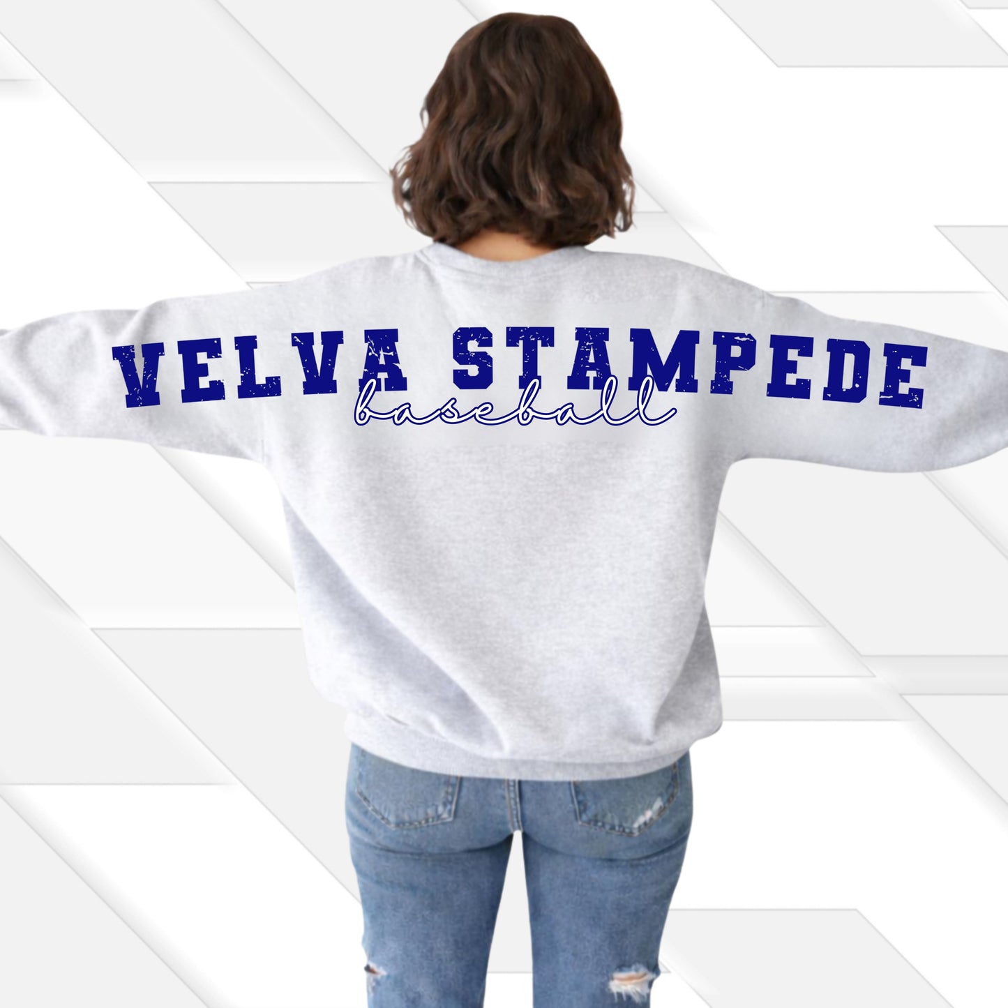 1050 - Stampede/39ers Go Big Crewneck Sweatshirt
