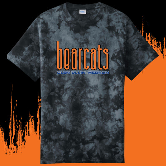616 - Bearcats Crystal Tie-Dye Tee