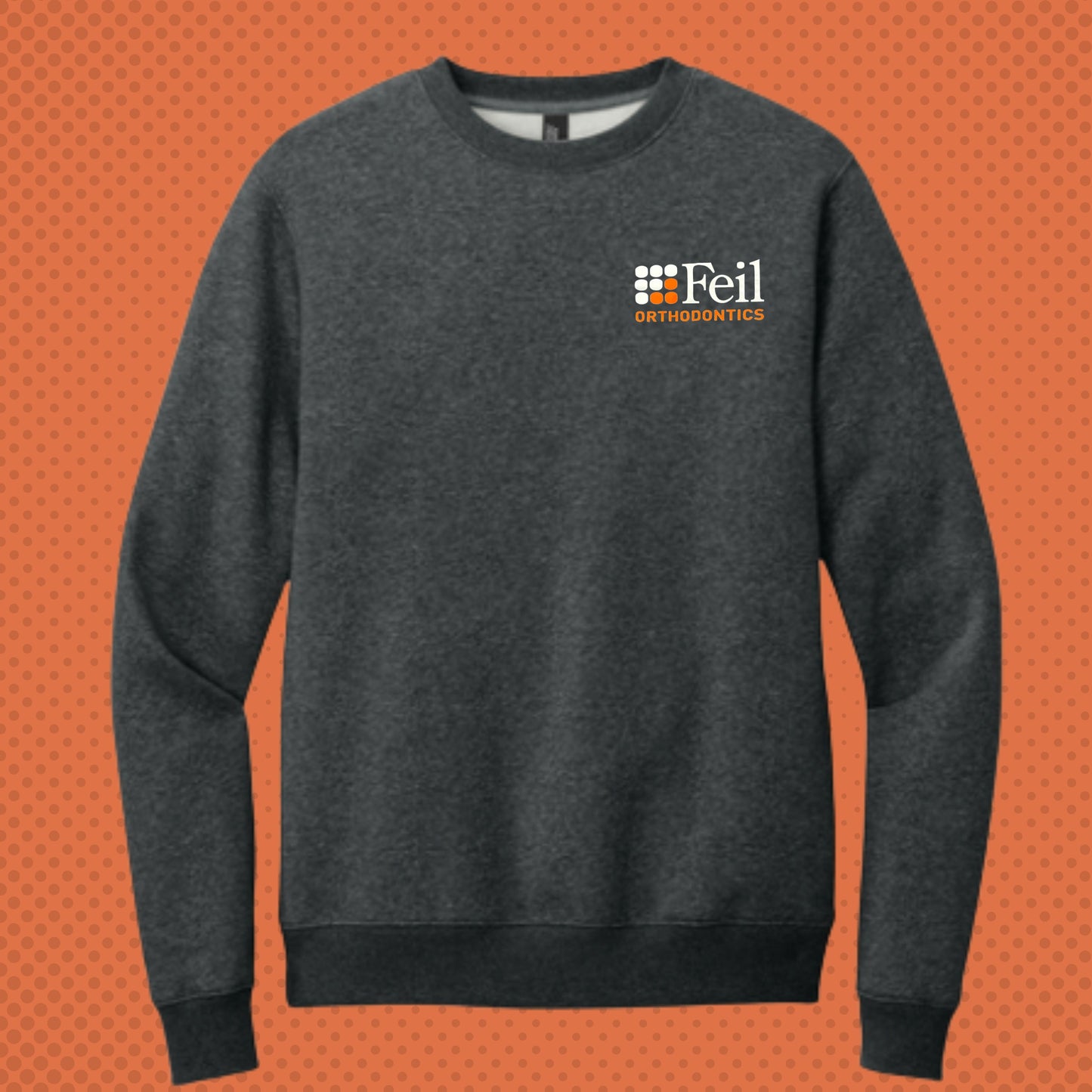537 - Feil Unisex District Perfect Weight Fleece Crewneck Sweatshirt