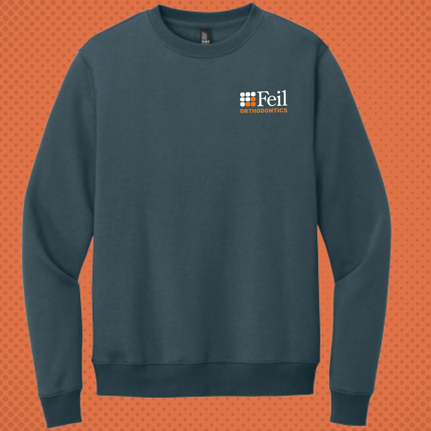 537 - Feil Unisex District Perfect Weight Fleece Crewneck Sweatshirt