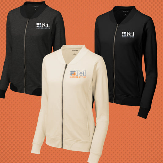 543 - Feil, Sport-Tek® Women's Lightweight French Terry Bomber