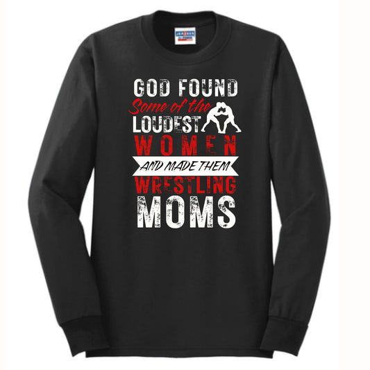 160 - Wrestling Mom Long Sleeve