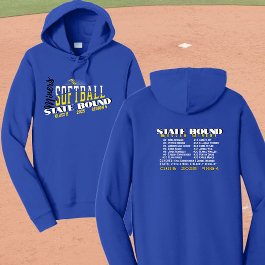 466 - 2025 State Bound Softball Hoodie