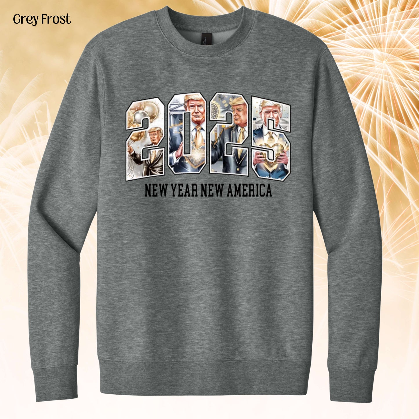 352 - New Year, New America Trump Sweatshirt