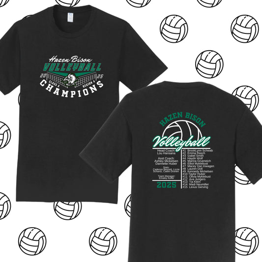 Hazen Bison 2025 Region 4 CHAMPIONS Tshirt