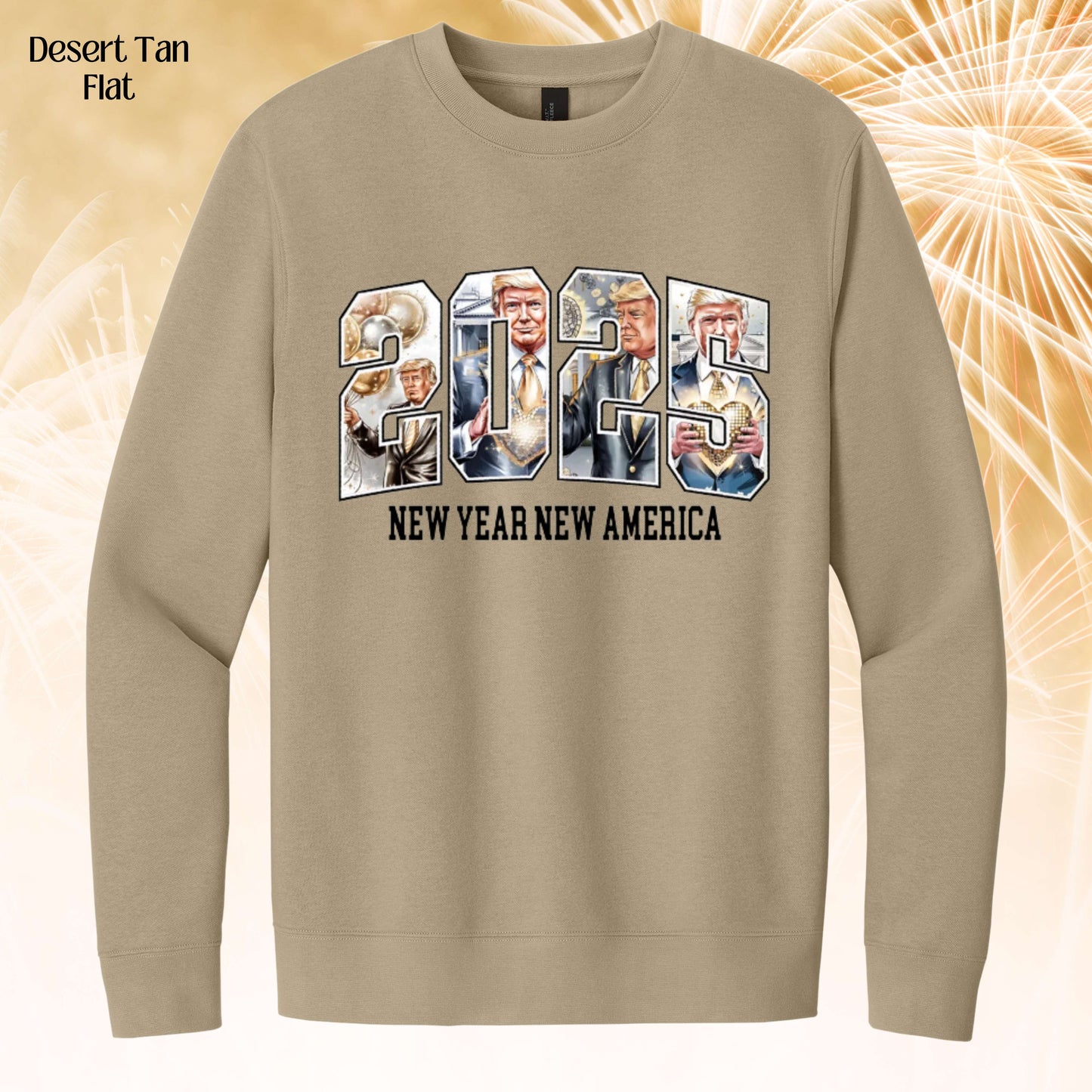 352 - New Year, New America Trump Sweatshirt