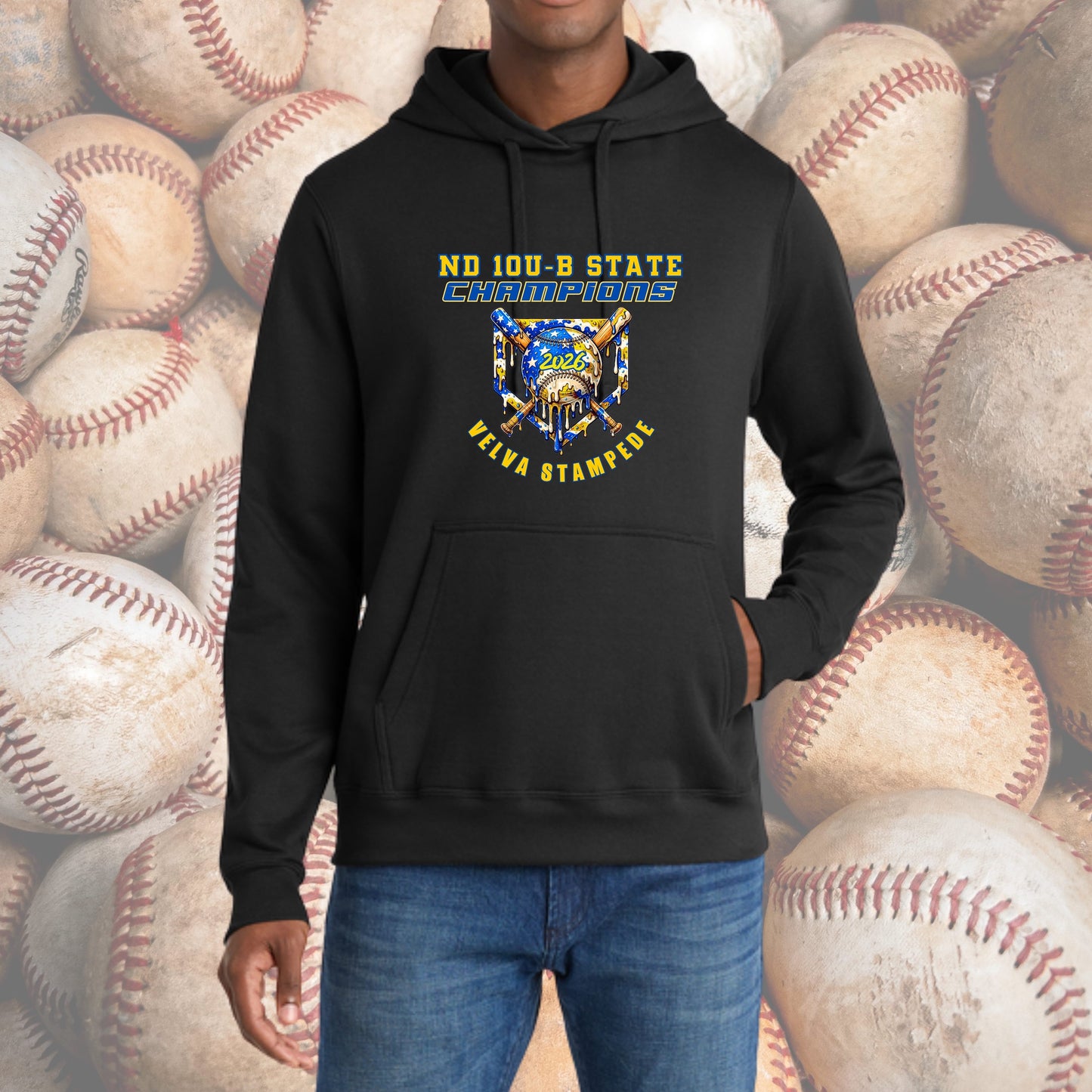1093 - Velva Stampede 10U-B Champions Baseball DRIP