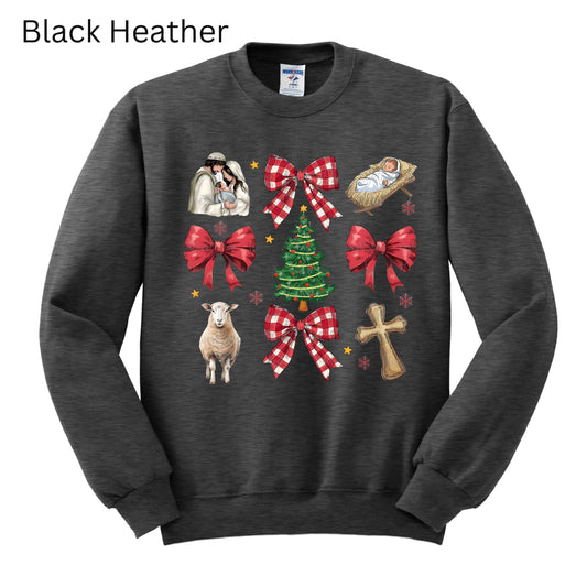 0089 - Christmas x 9 Crewneck Sweatshirt
