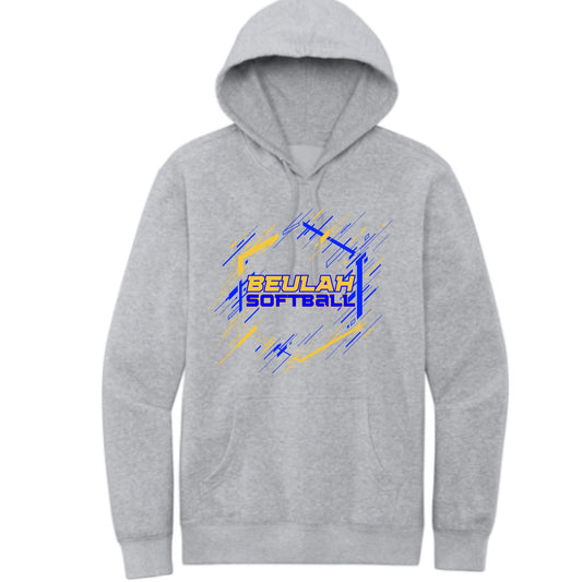 Beulah Softball Hoodie - Athletic Greye - Adult Medium - Image: 363