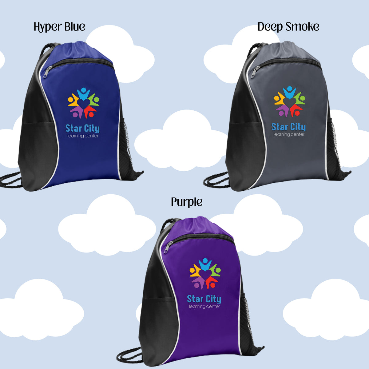 1098 - Star City Cinch Bag