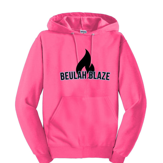 170 - Beulah Blaze Jerzees NuBlend Pullover Hooded Sweatshirt