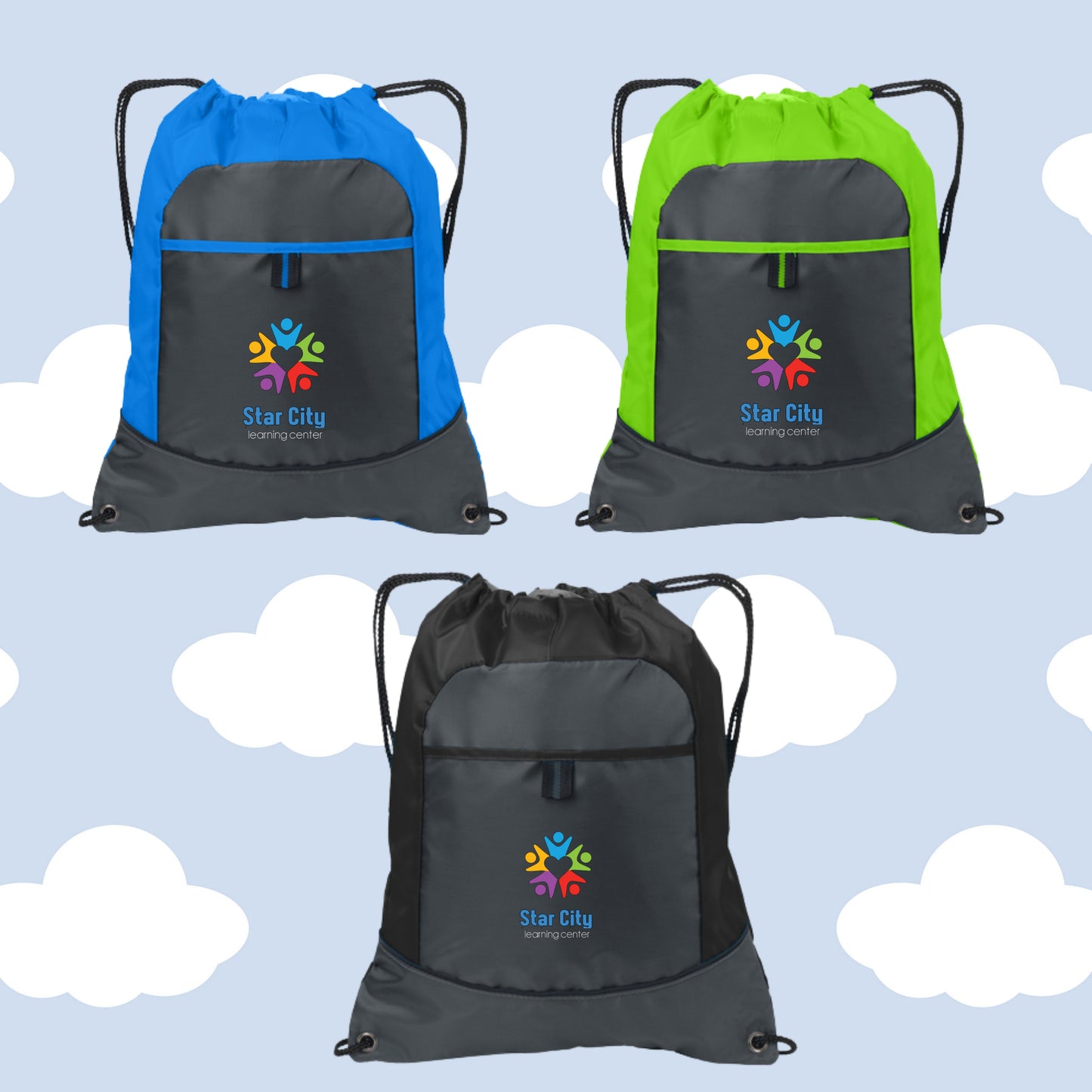 1098 - Star City Cinch Bag