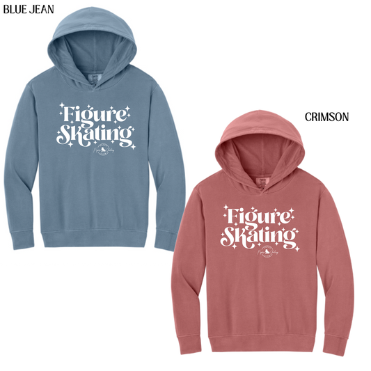 008 - Figure Skater: Comfort Color Hoodie