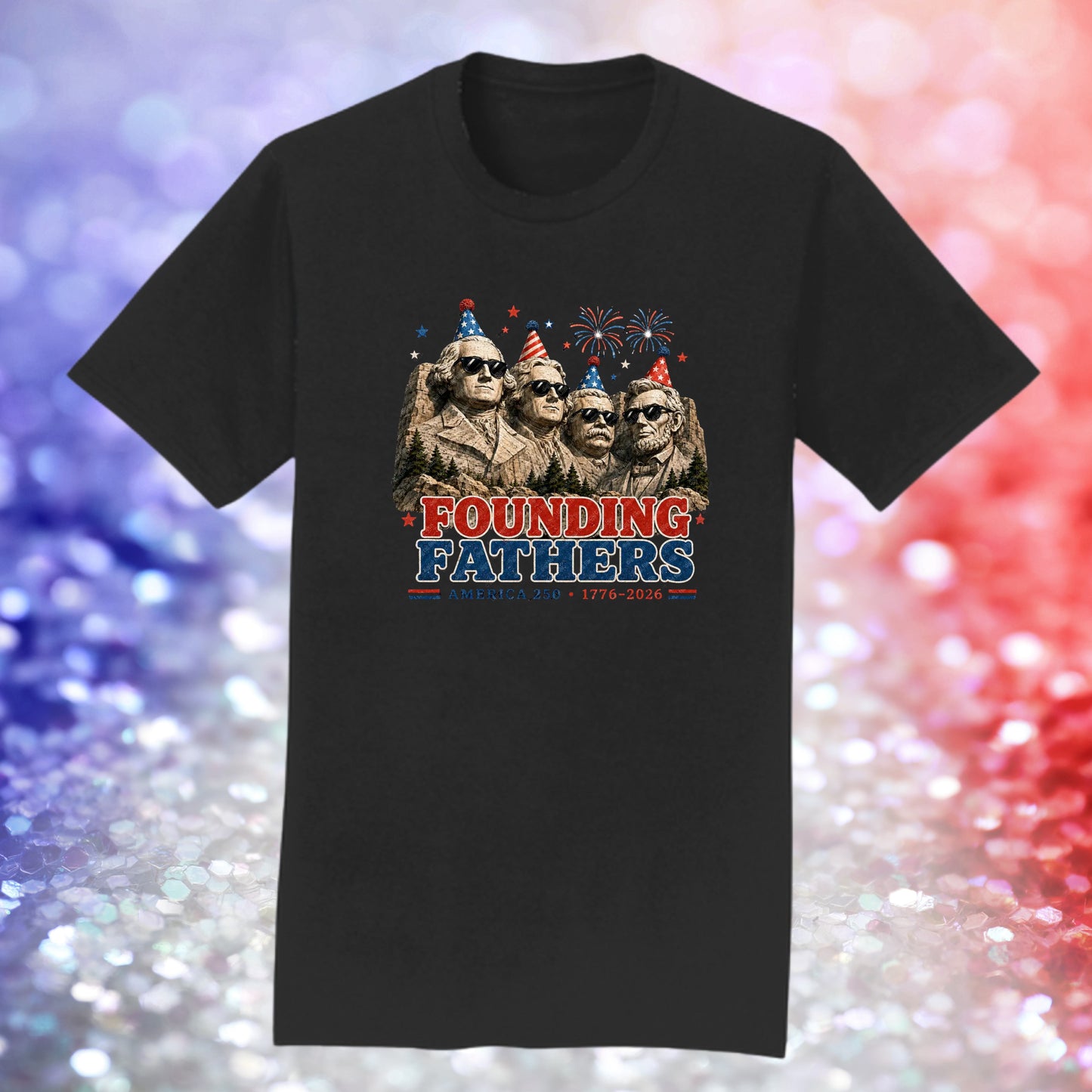 1067 - Founding Fathers 4th of July Shirt