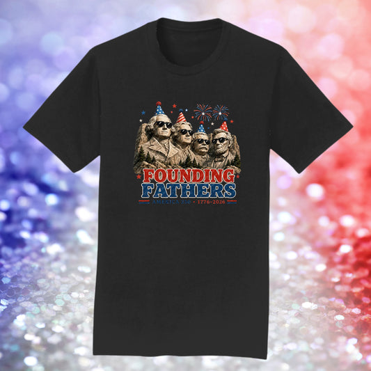 1067 - Founding Fathers 4th of July Shirt