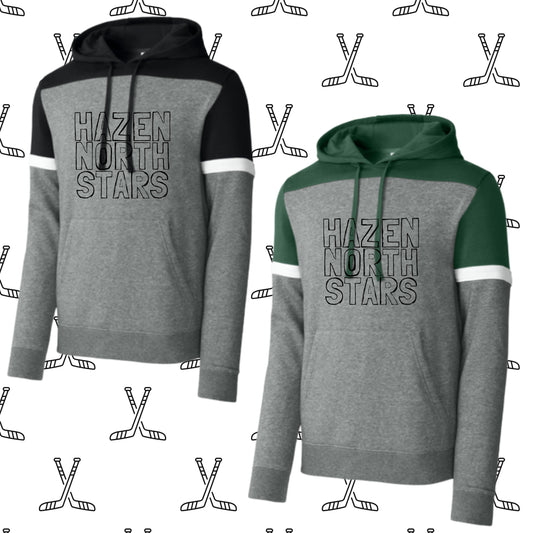 560 - North Stars Colorblock Hoodie - Adults