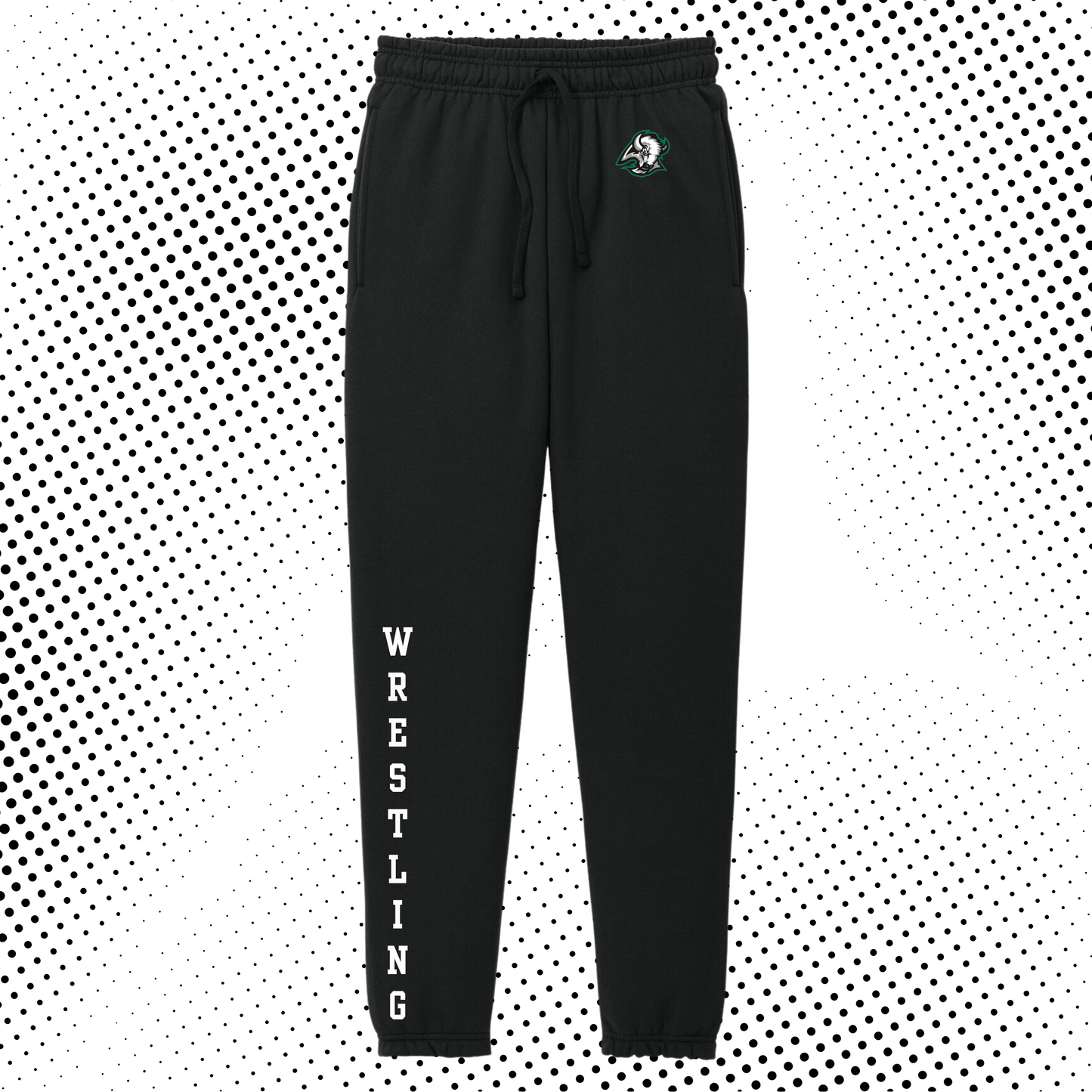 457- Bison/ Wrestling Sweatpants