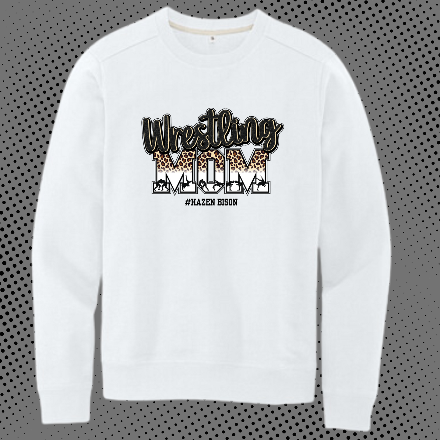 444- Wrestling Mom Crewneck