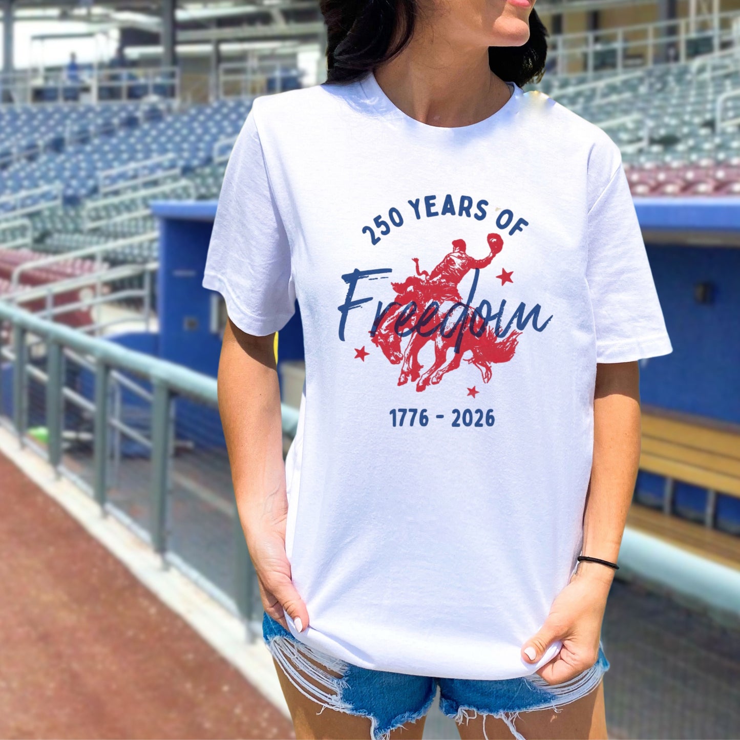 1077 - Rodeo Freedom T-shirt
