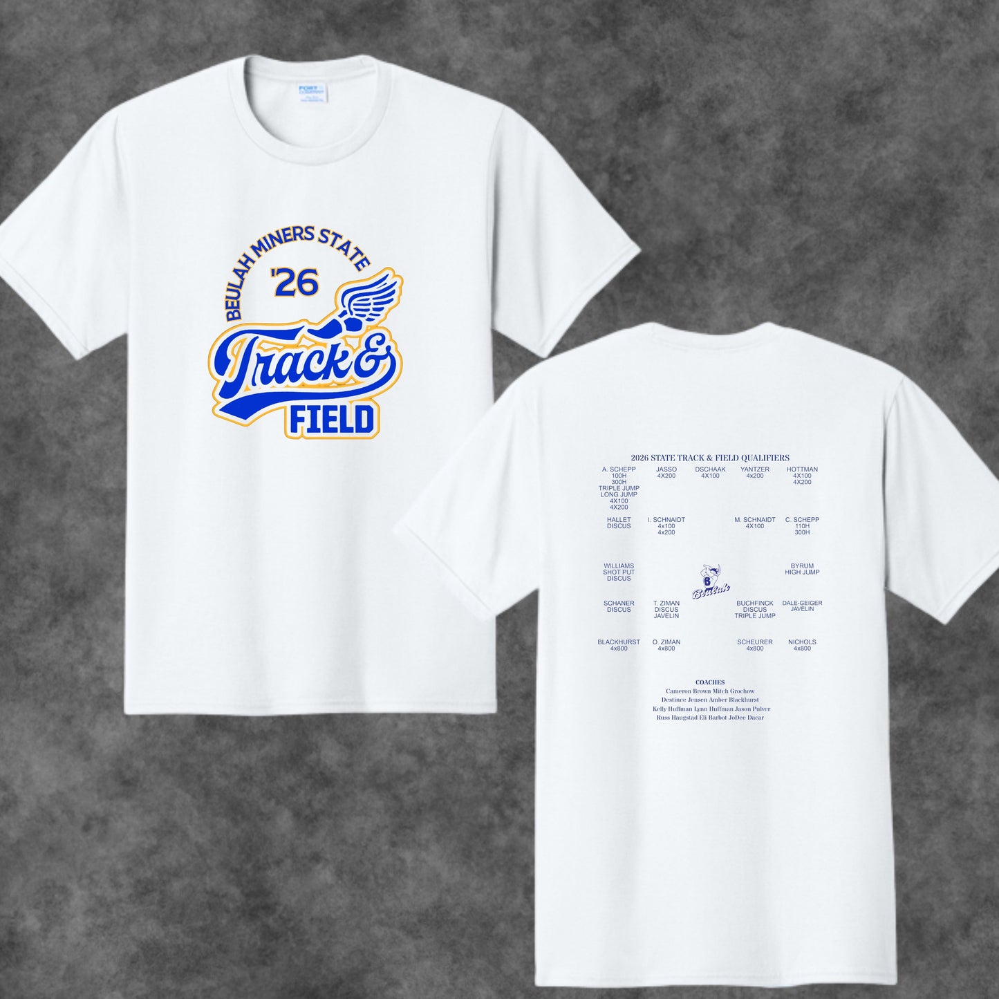 2026 Beulah Track State Shirt