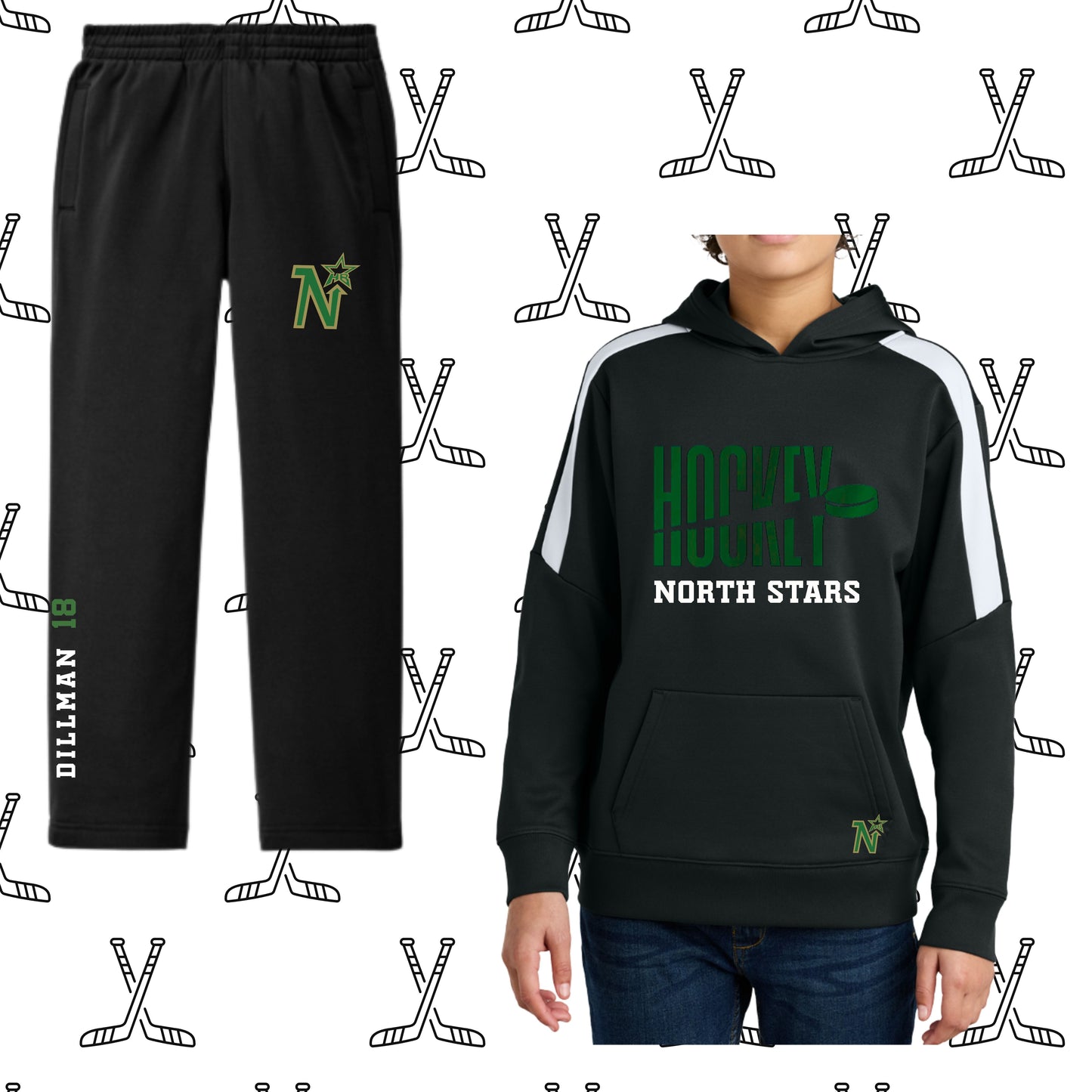 559 - North Stars Hockey Girls SET