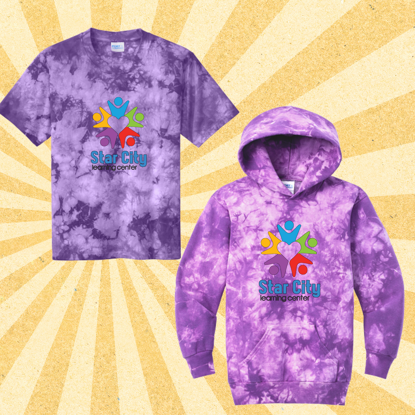 1094 - Star City Learning Center Tie Dye