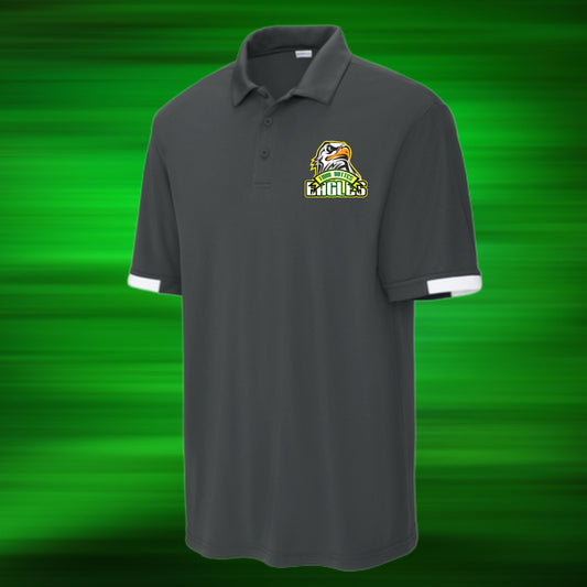 464 - Adult Twin Buttes Colorblock Polo