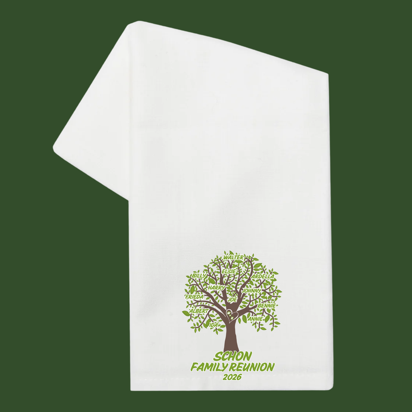 1228-Schon Family Reunion Kitchen Towel