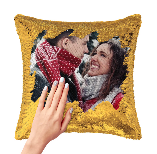 Flip Sequin Customized Pillow