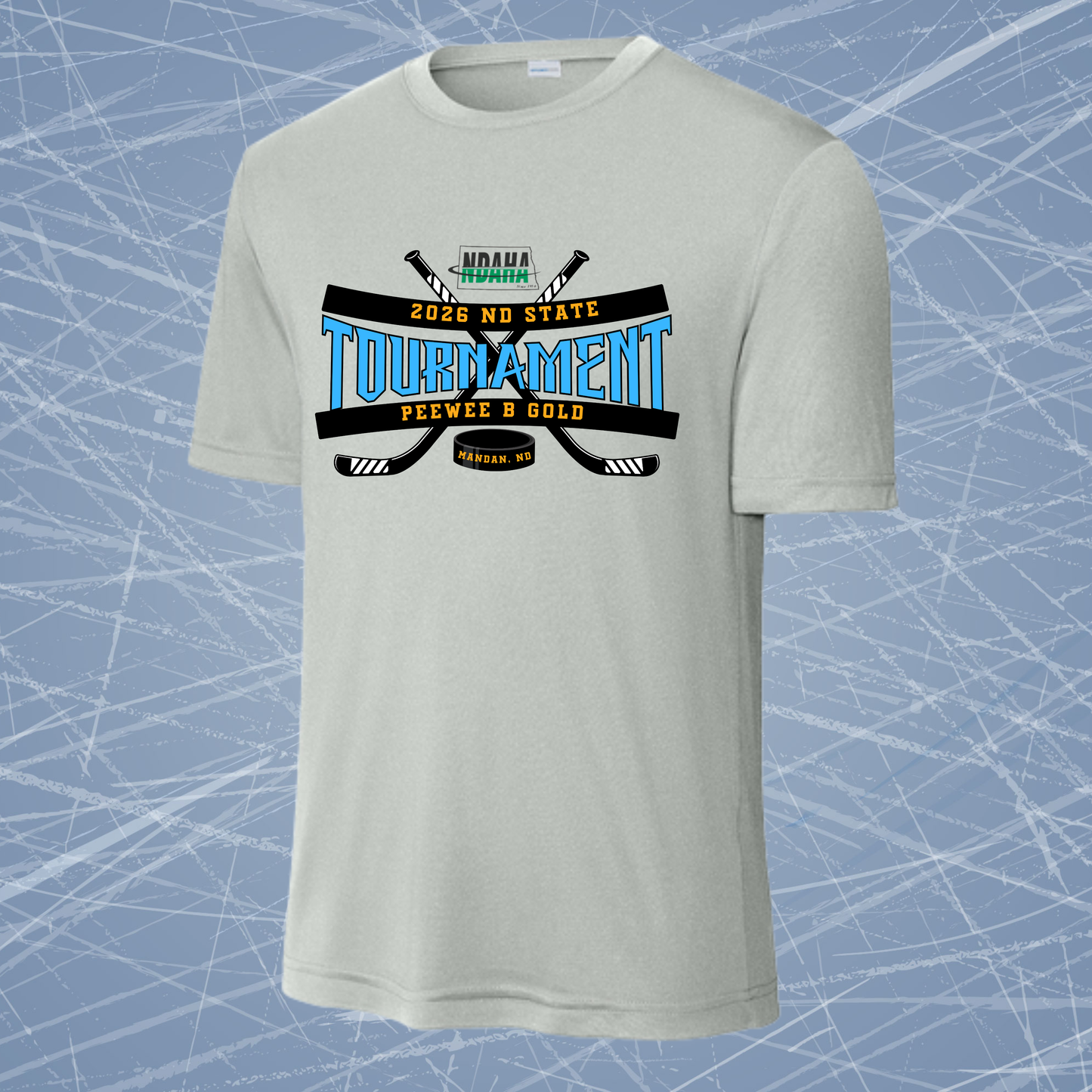 565-PeeWee Posi Charge Competitors Tee Youth and Adult