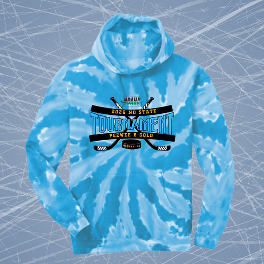 569-PeeWee Tye-Dye hoodie Youth and Adult