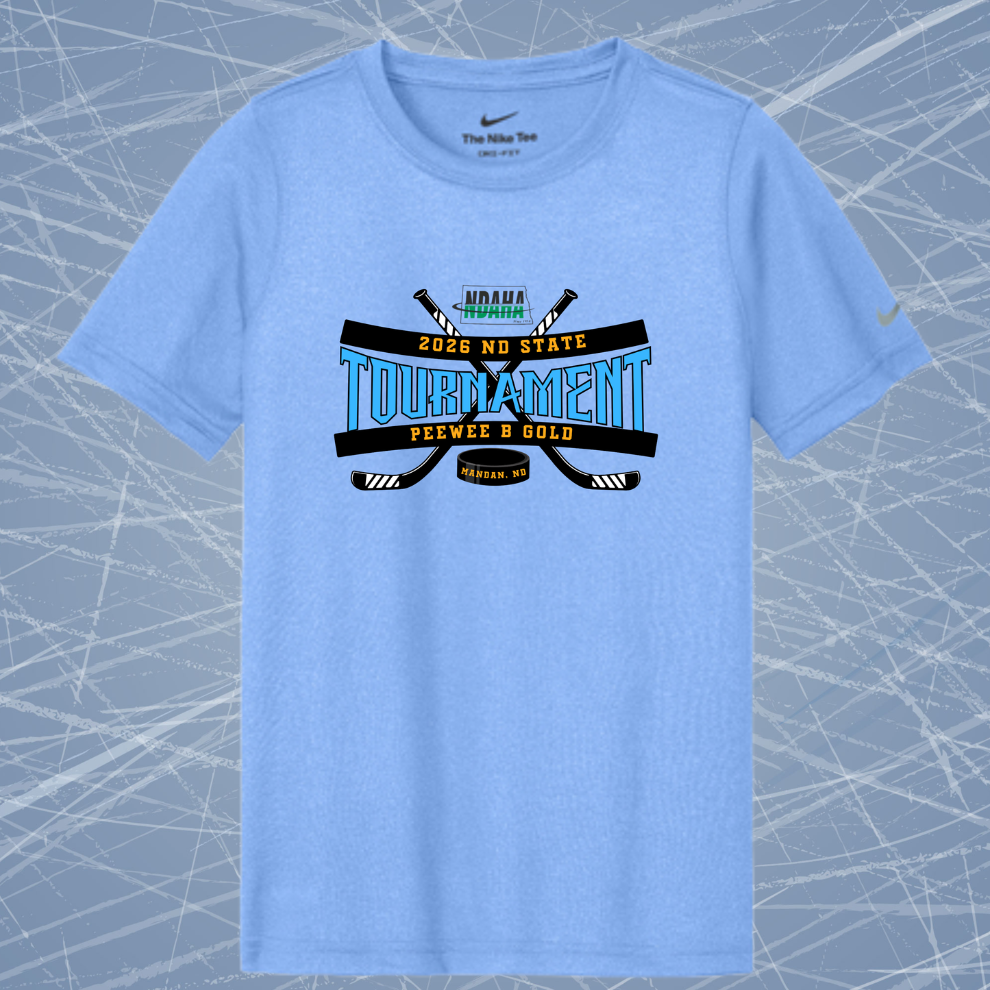 567-PeeWee Nike Swoosh T-Shirt Youth and Adult