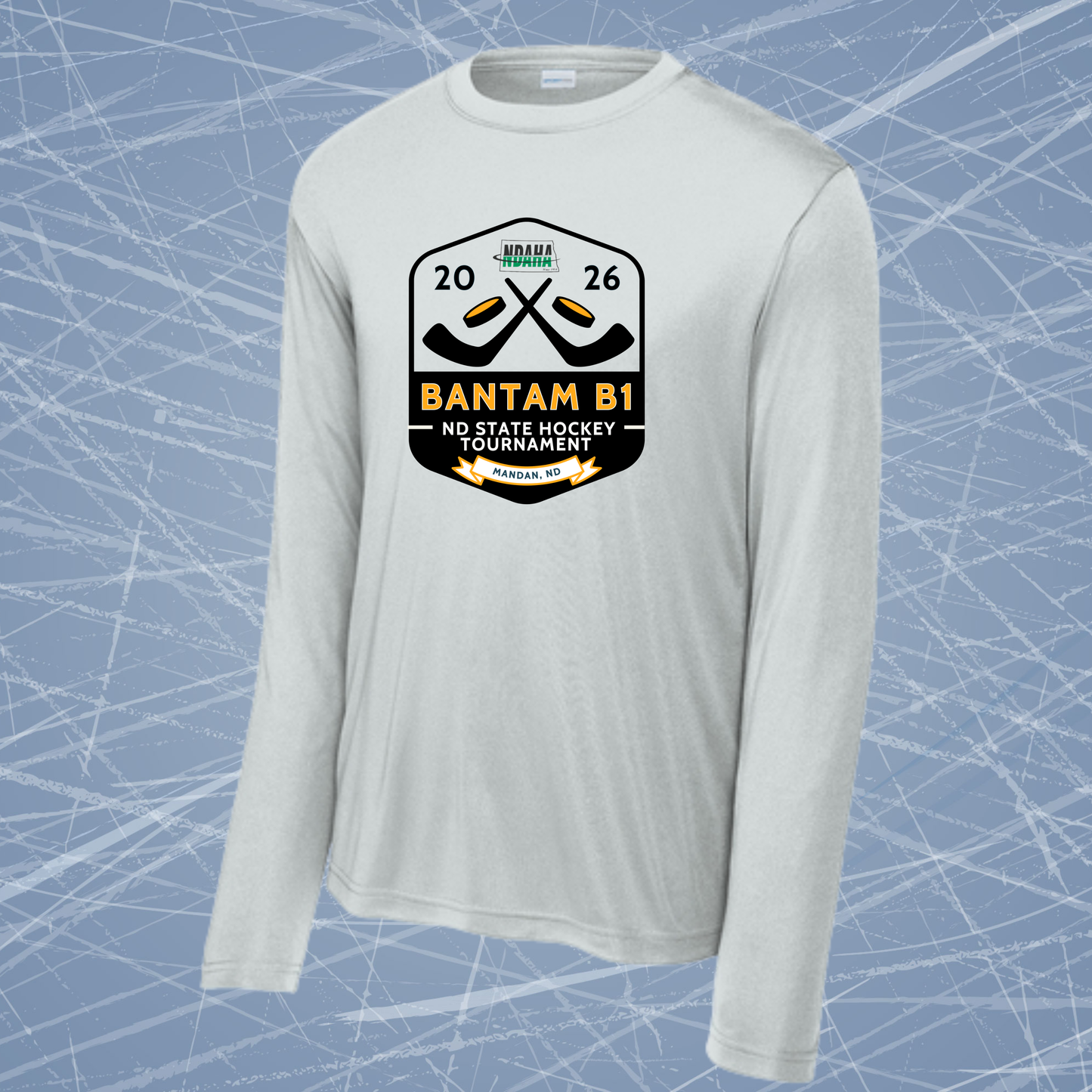 577-Bantams Sport-Tek® Long Sleeve PosiCharge® Competitor™ Tee