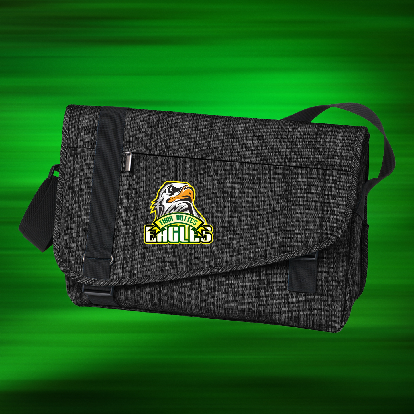 474-Messenger Bag with Logo