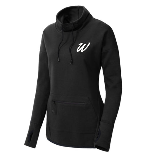 309 - Washburn Baseball "W" Women's Neck Pullover