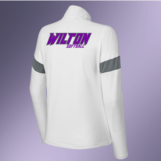 1034- Wilton Softball Travel Full Zip Jacket