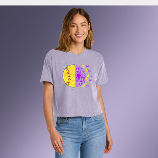 1031- All the Pretty Girls Walk Like... T-shirt and crew