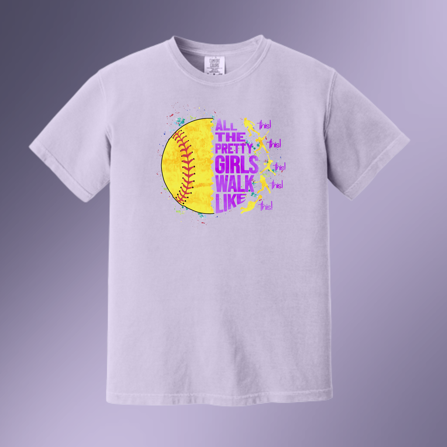 1031- All the Pretty Girls Walk Like... T-shirt and crew