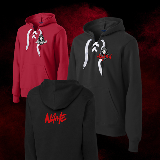 1110- Lace Up Hoodie