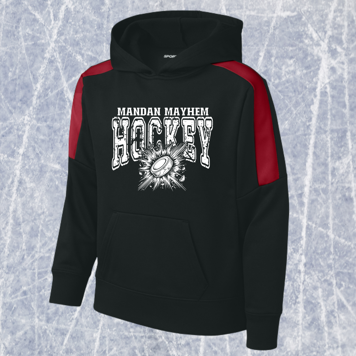 1006-Hockey Blast Hoodie