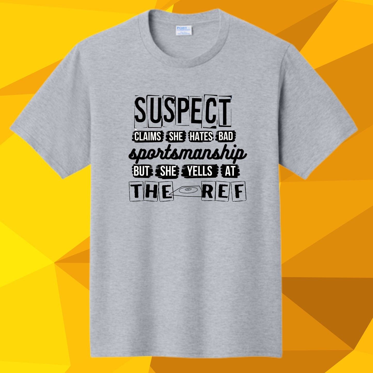 596 - Suspect Wrestling Tshirt